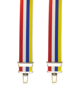 bunt-gestreifter Hosenträger 5098